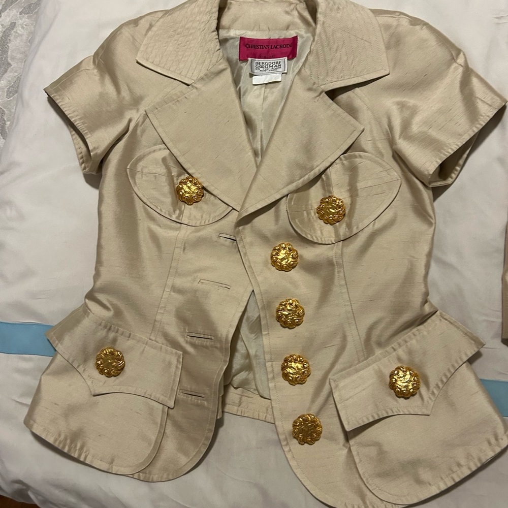 Vintage Christian Lacroix Suit